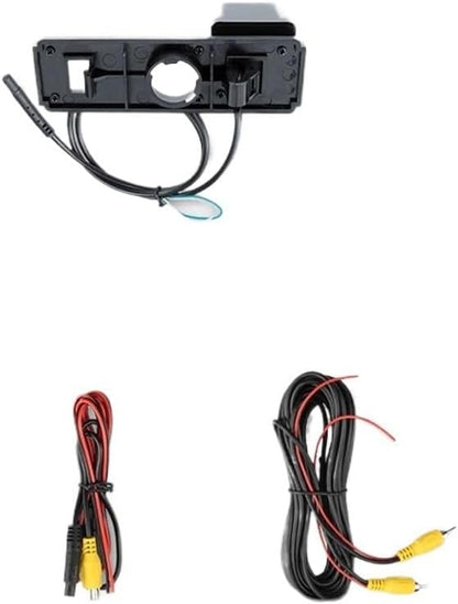 GreenYi Caméra de recul 170° HD 1080P – Spéciale Mitsubishi Pajero avec vision nocturne et connecteur 4 broches