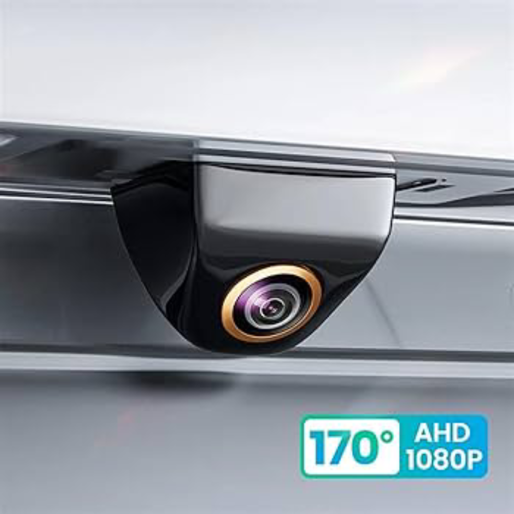 GcPaSr Caméra de recul AHD 1920x1080P – Vision nocturne Full HD avec objectif fisheye 170°