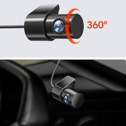 QOZ Caméra arrière 1080P AHD – Caméra d’image inverse 4 broches 2.5mm Jack compatible Carplay