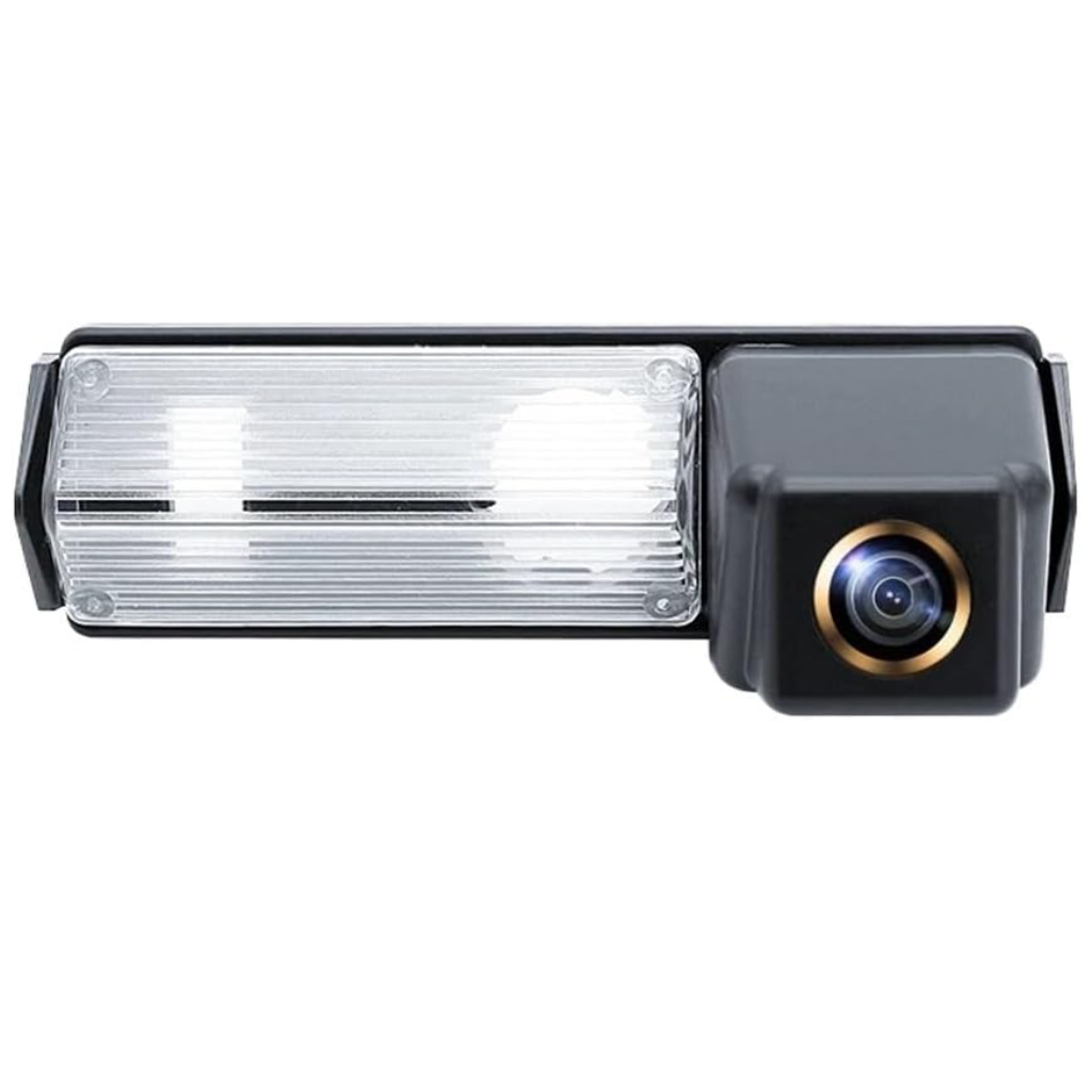 GreenYi Caméra de recul 170° HD 1080P – Spéciale Mitsubishi Pajero avec vision nocturne et connecteur 4 broches