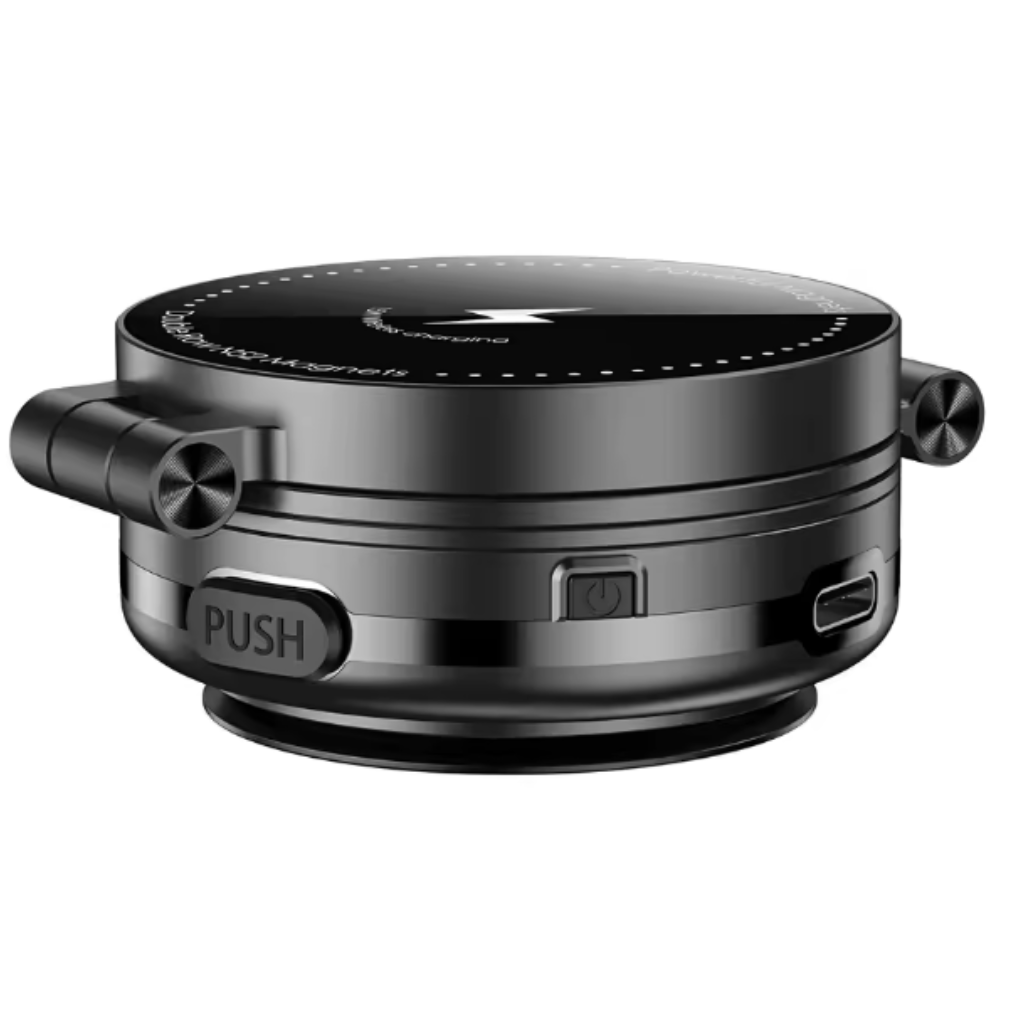 Support de téléphone magnétique pliable – Chargeur sans fil pour voiture (nouveauté inspirée Prada)