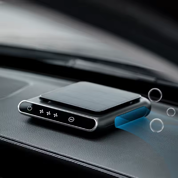 Ioniseur d’air portable sans fil – Purificateur HEPA PM2.5 &amp; ions négatifs pour voiture