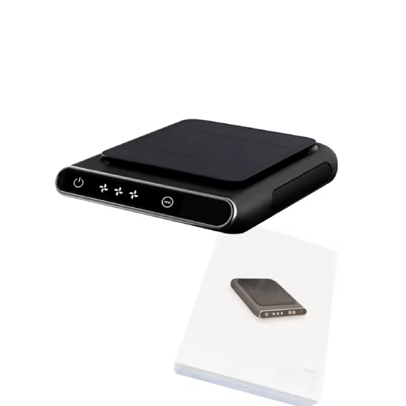 Ioniseur d’air portable sans fil – Purificateur HEPA PM2.5 &amp; ions négatifs pour voiture