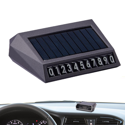 Purificateur d’air solaire multifonction pour voiture – Ioniseur &amp; générateur d’ozone, support plaque d’immatriculation