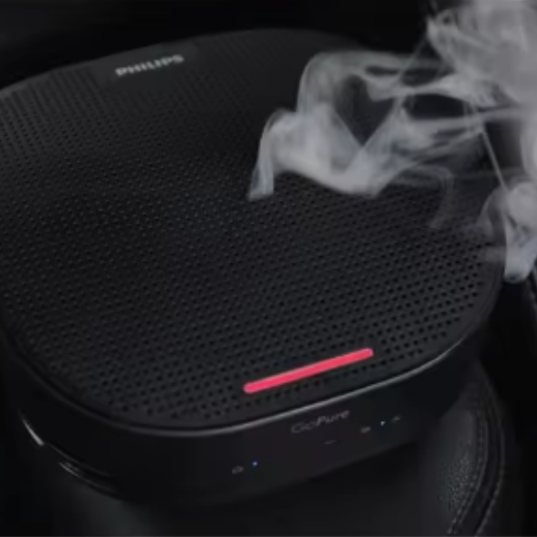 Philips GoPure 5301 – Purificateur d’air pour voiture, élimine jusqu’à 125 types de polluants, indicateur qualité à 3 couleurs