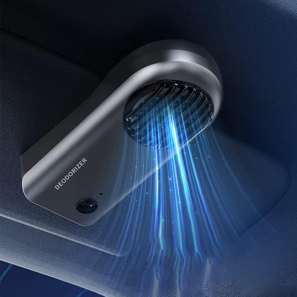 Éliminateur d’odeurs électronique intelligent – Générateur d’ozone pour voiture, maison, réfrigérateur